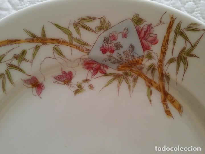 Antig&uuml;edades: PLATO DE PORCELANA - Foto 3