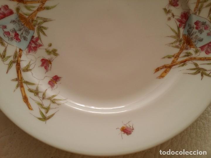 Antig&uuml;edades: PLATO DE PORCELANA - Foto 5