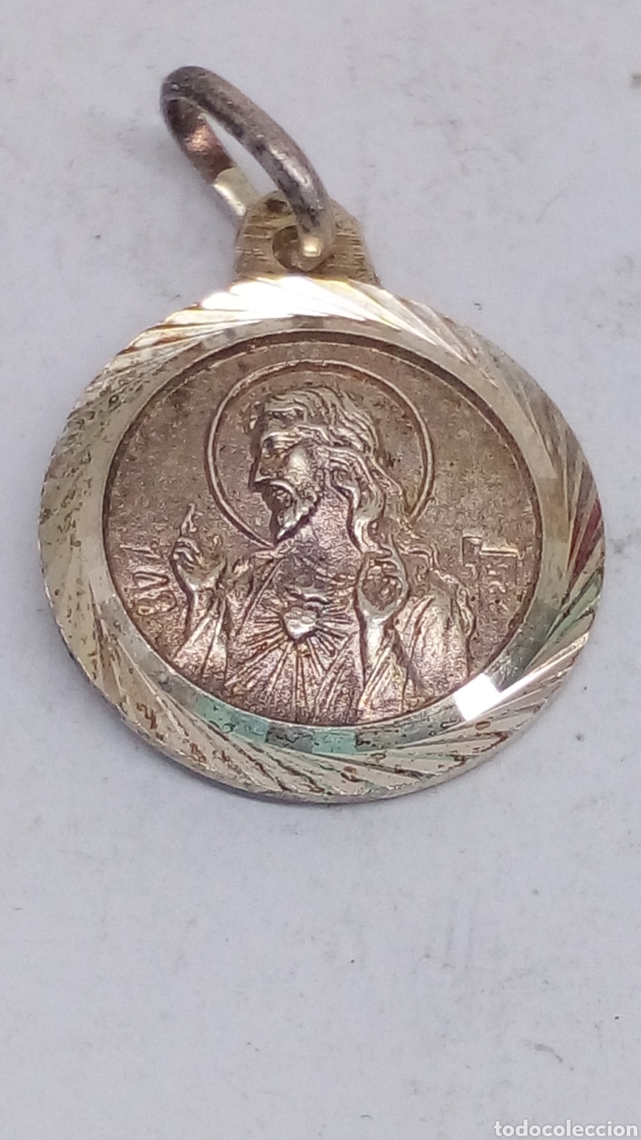 Antig&uuml;edades: Medalla religiosa - Foto 2