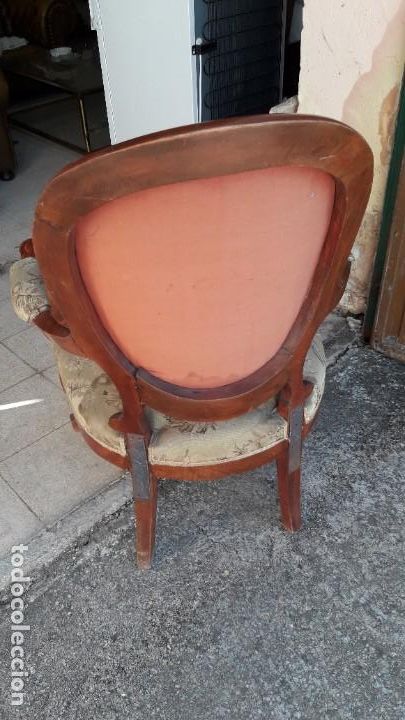 Antig&uuml;edades: Pareja sillones Isabelinos - Foto 7