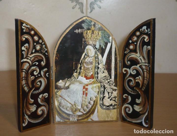 Antig&uuml;edades: Tr&iacute;ptico Virgen Dolorosa o la Piedad ?. - Foto 1