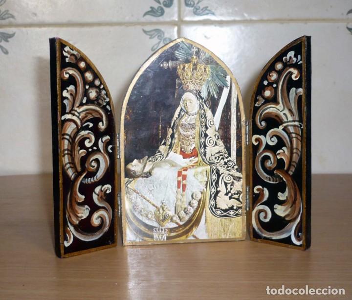 Antig&uuml;edades: Tr&iacute;ptico Virgen Dolorosa o la Piedad ?. - Foto 2