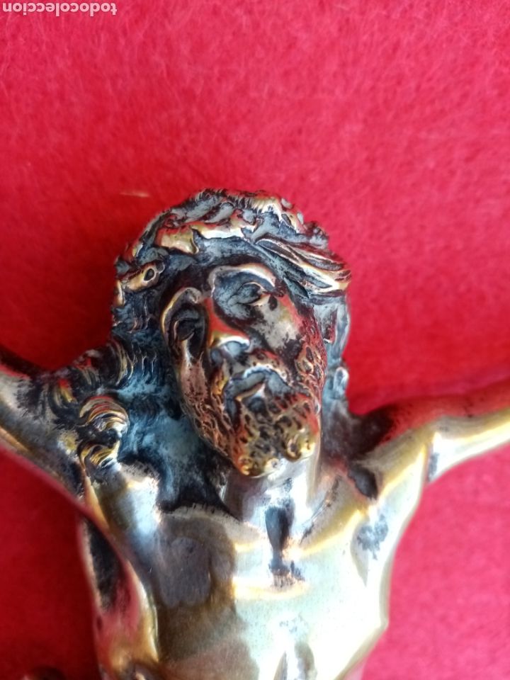 Antig&uuml;edades: Cristo realizado en metal - Foto 5