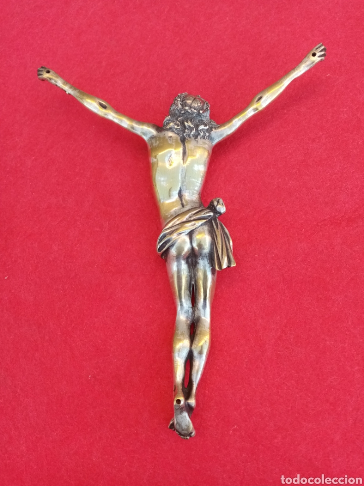Antig&uuml;edades: Cristo realizado en metal - Foto 6