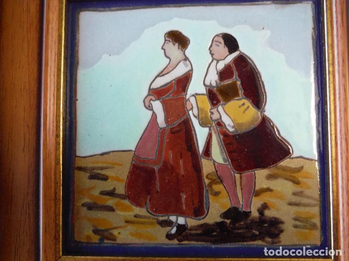 Antig&uuml;edades: AZULEJO MENSAQUE - Foto 2