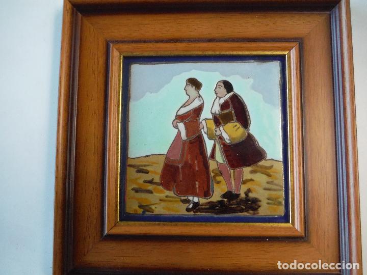 Antig&uuml;edades: AZULEJO MENSAQUE - Foto 1