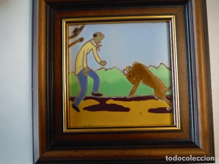 Antig&uuml;edades: AZULEJO MENSAQUE - Foto 1