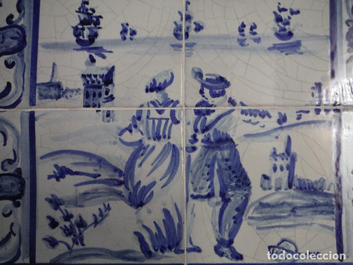 Antig&uuml;edades: CUADRO DE AZULEJOS ANTIGUO - Foto 2