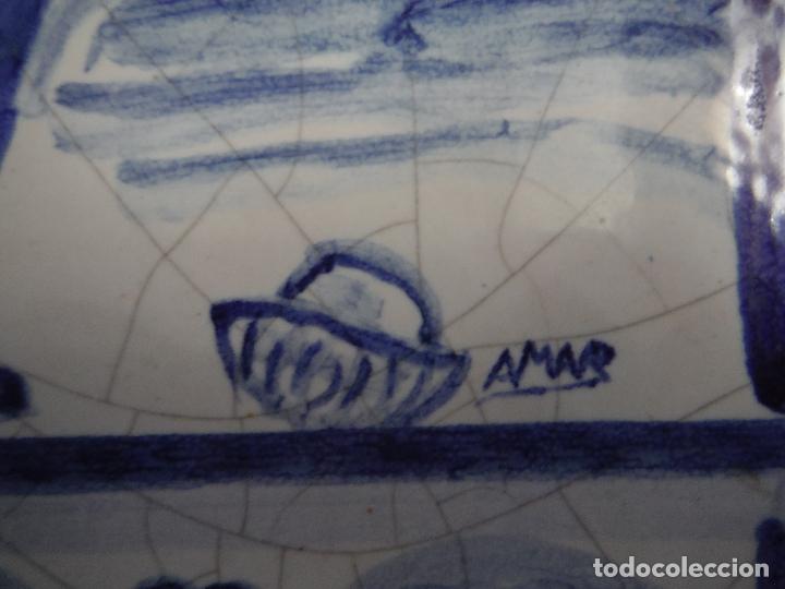 Antig&uuml;edades: CUADRO DE AZULEJOS ANTIGUO - Foto 7