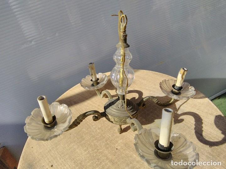 Antig&uuml;edades: L&aacute;mpara a&ntilde;os 20 - Foto 1