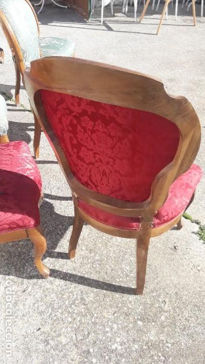 Antig&uuml;edades: 6 sillas Isabelinas - Foto 4