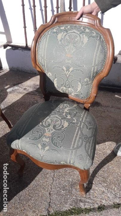 Antig&uuml;edades: 6 sillas Isabelinas - Foto 6
