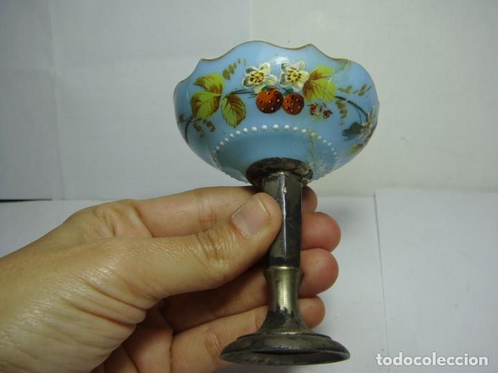 Antig&uuml;edades: Gracioso Centro de mesa en Miniatura. Pintado a mano. - Foto 3