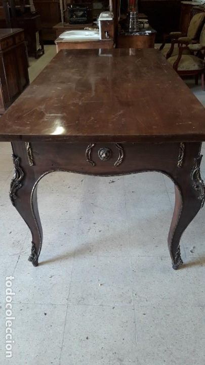 Antig&uuml;edades: Mesa despacho estilo frances - Foto 2