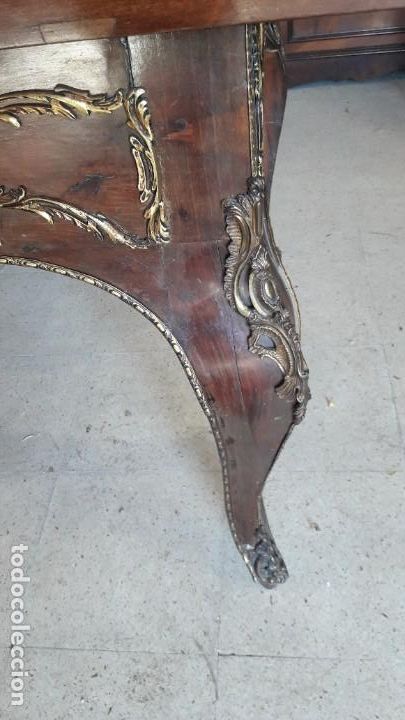 Antig&uuml;edades: Mesa despacho estilo frances - Foto 5