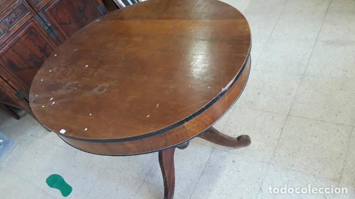 Antig&uuml;edades: Velador siglo XIX - Foto 4