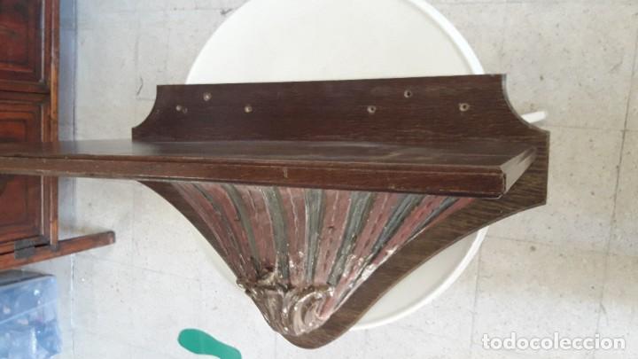 Antig&uuml;edades: Repisa con mensual barroca - Foto 3