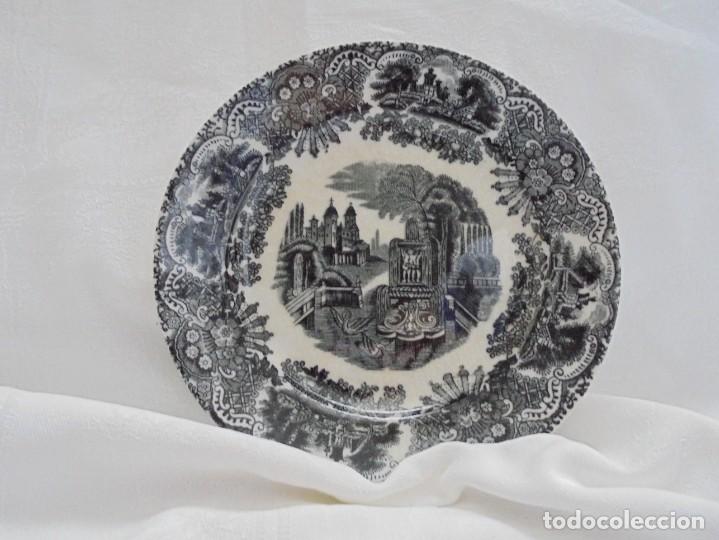Antig&uuml;edades: Antiguo plato Pickman - Foto 2