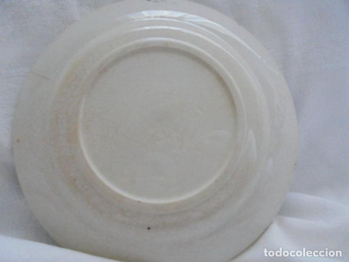 Antig&uuml;edades: Antiguo plato Pickman - Foto 3