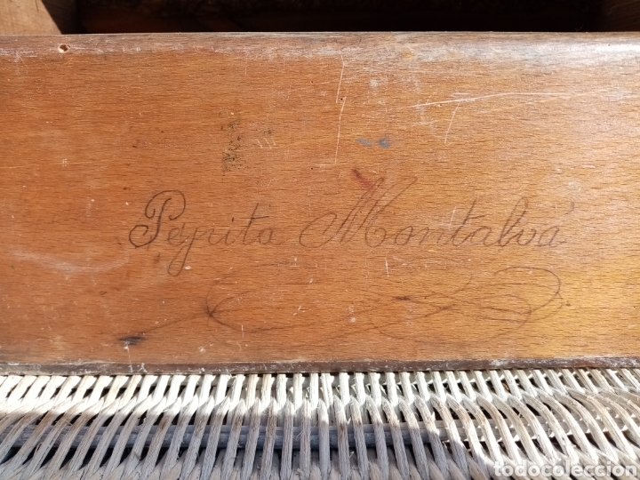 Antig&uuml;edades: Caja bastidor bolillos - Foto 5