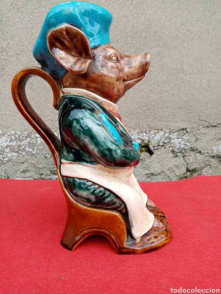 Antig&uuml;edades: Jarra cerdito cocinero - Foto 5