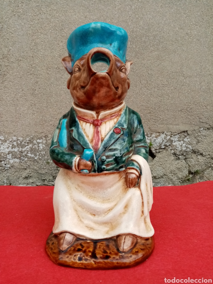 Antig&uuml;edades: Jarra cerdito cocinero - Foto 6