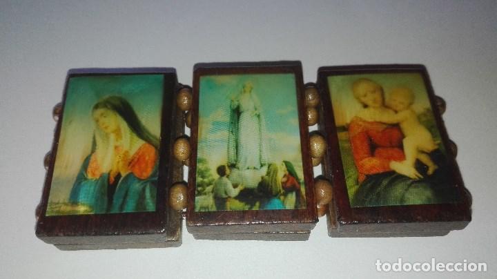 Antig&uuml;edades: PULSERA EXTENSIBLE ESTAMPAS DE SANTOS - Foto 1