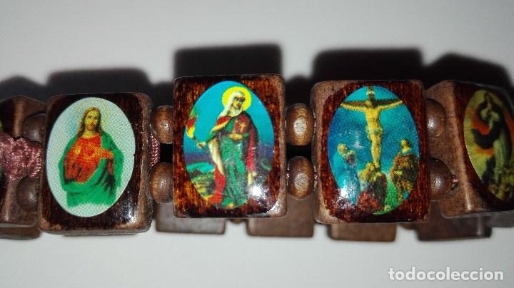 Antig&uuml;edades: PULSERA EXTENSIBLE RELIGIOSA - Foto 2