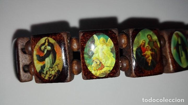 Antig&uuml;edades: PULSERA EXTENSIBLE RELIGIOSA - Foto 3