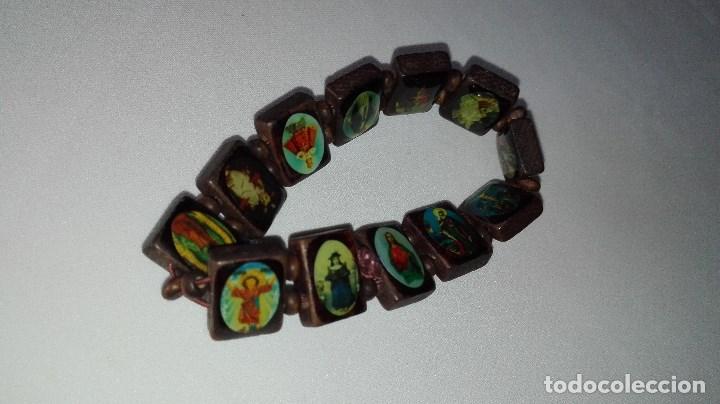 Antig&uuml;edades: PULSERA EXTENSIBLE RELIGIOSA - Foto 6
