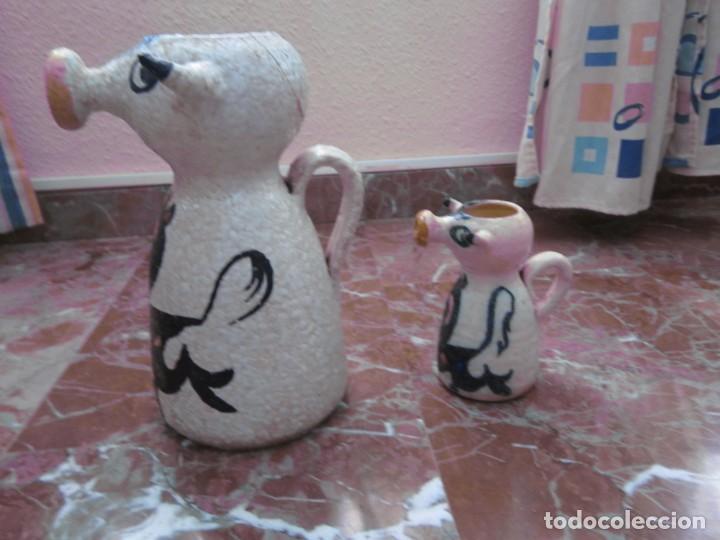 Antig&uuml;edades: JARRAS DE VACA DE CERAMICA - Foto 7