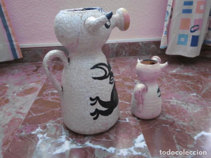 Antig&uuml;edades: JARRAS DE VACA DE CERAMICA - Foto 12