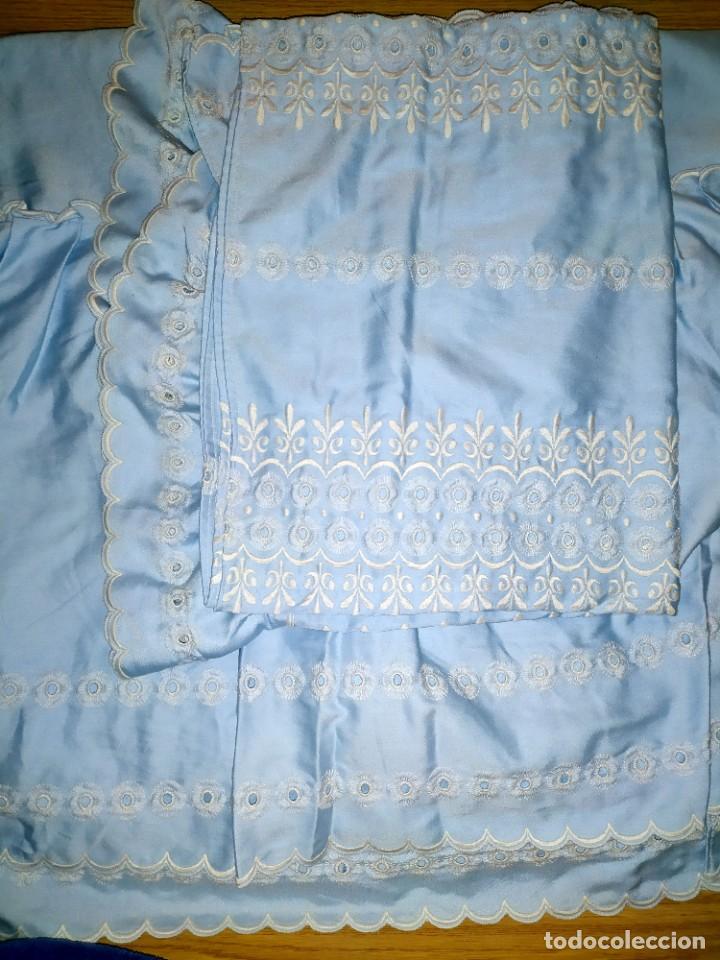 Antiquit&eacute;s: PAR DE CUBIERTAS PARA CAMA INDIVUDUALES VERANIEGAS TOQUE ENCANTADOR VINTAGE A&Ntilde;OS 60