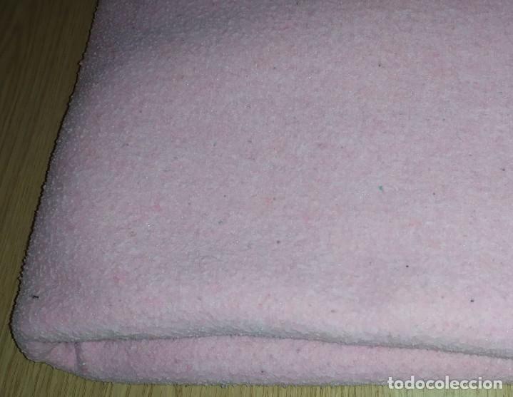 Antiquit&eacute;s: MANTA INVIERNO CLASICA ROSA GRANDE VALE PARA CAMA DE MATRIMONIO