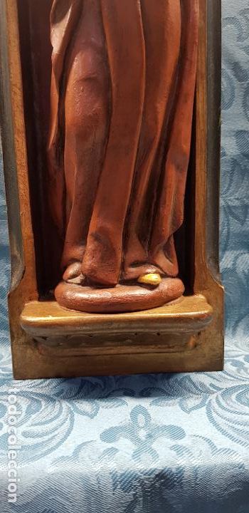 Antig&uuml;edades: RETABLO VIRGEN  ( TALLA MADERA ) - Foto 3