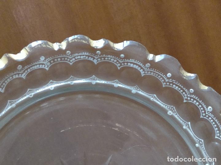 Antig&uuml;edades: Espectacular quesera de cristal tallado. - Foto 5