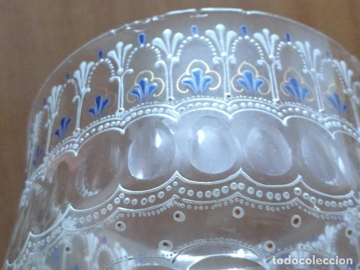 Antig&uuml;edades: Espectacular quesera de cristal tallado. - Foto 7