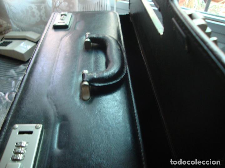 Antig&uuml;edades: MALETIN DE CUERO - Foto 6