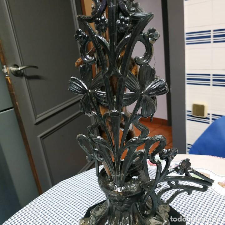 Antig&uuml;edades: Figura de calamina modernista - Foto 10