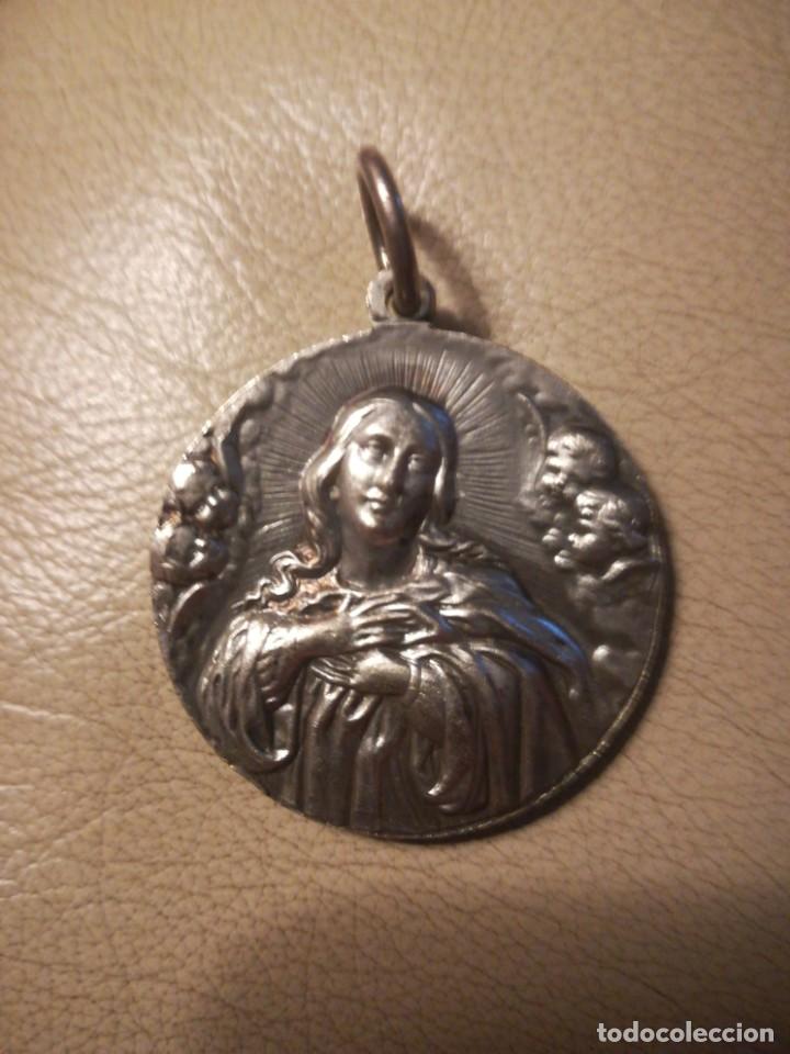 Antig&uuml;edades: Medalla inmaculada y san francisco javier - Foto 1