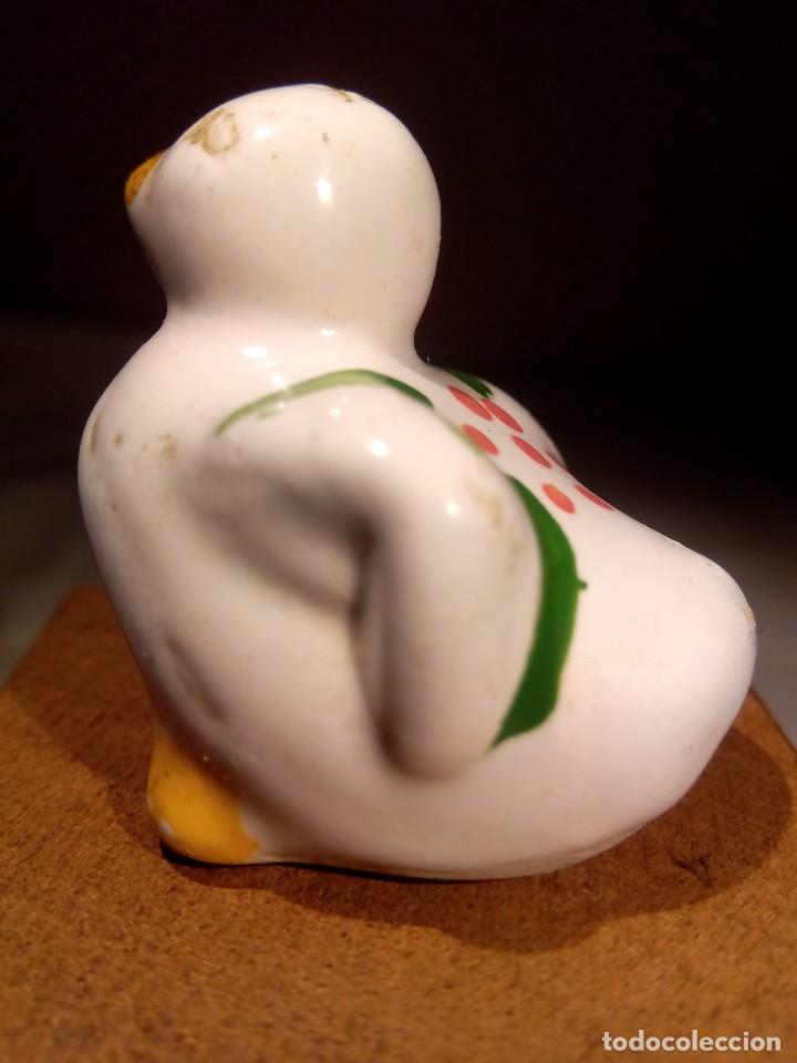 Antig&uuml;edades: PATO MINIATURA BISCUIT ESMALTADO - Foto 1