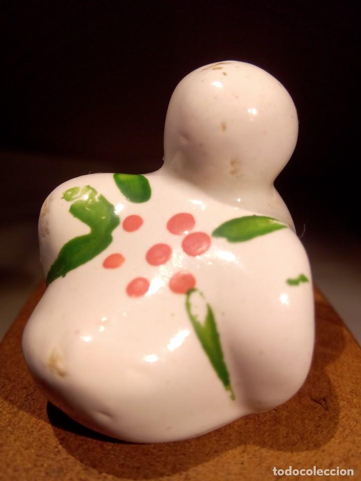 Antig&uuml;edades: PATO MINIATURA BISCUIT ESMALTADO - Foto 4