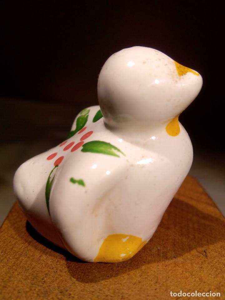 Antig&uuml;edades: PATO MINIATURA BISCUIT ESMALTADO - Foto 5