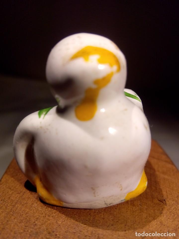 Antig&uuml;edades: PATO MINIATURA BISCUIT ESMALTADO - Foto 6