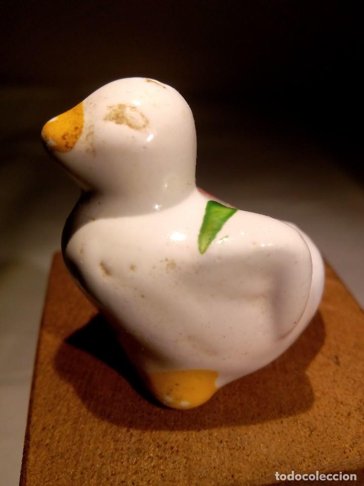 Antig&uuml;edades: PATO MINIATURA BISCUIT ESMALTADO - Foto 7