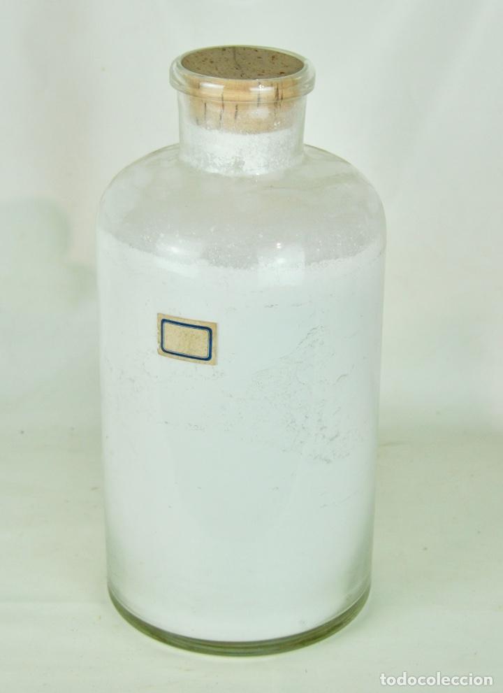 Antig&uuml;edades: Gran frasco farmacia con caol&iacute;n - Foto 5