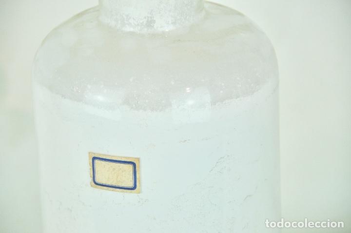 Antig&uuml;edades: Gran frasco farmacia con caol&iacute;n - Foto 6