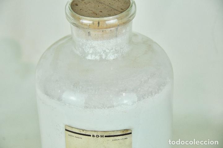 Antig&uuml;edades: Gran frasco farmacia con caol&iacute;n - Foto 7