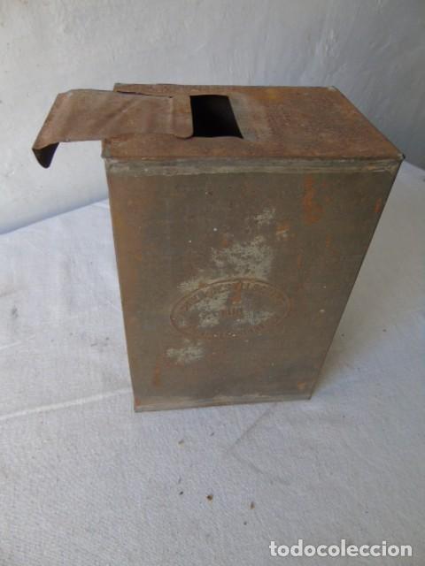 Antig&uuml;edades: semillero antiguo de lata - Foto 1