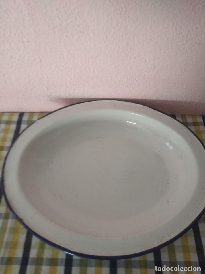 Antig&uuml;edades: Plato esmaltado - Foto 1